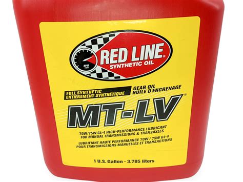 redline mt-lv|mt lv 70w 75w gl 4 gear oil.